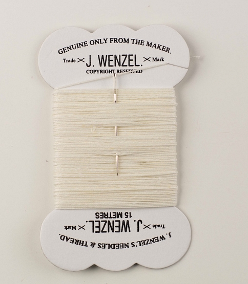 Wenzel White Waxed Thread - Click Image to Close